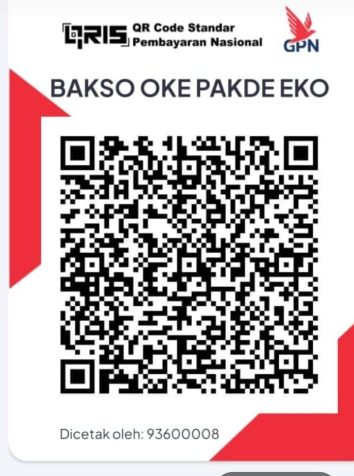 QRIS Bakso Pak Eko